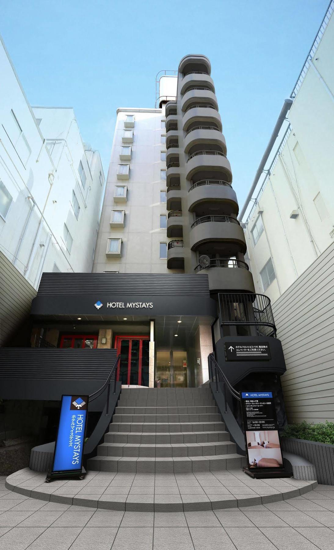 Hotel Mystays Shinsaibashi Osaka Bagian luar foto